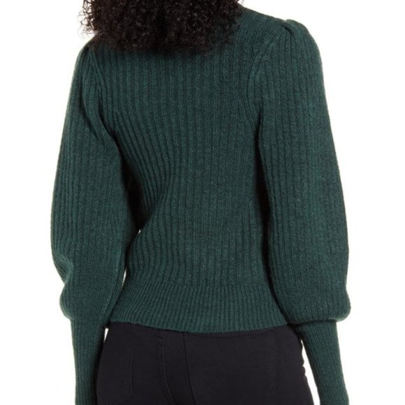 NWT Leith Puff Sleeve Sweater - Picture 3 of 4